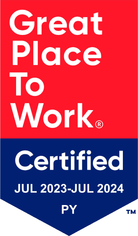 Ciudad Great Place to Work 2023 Certification Badge