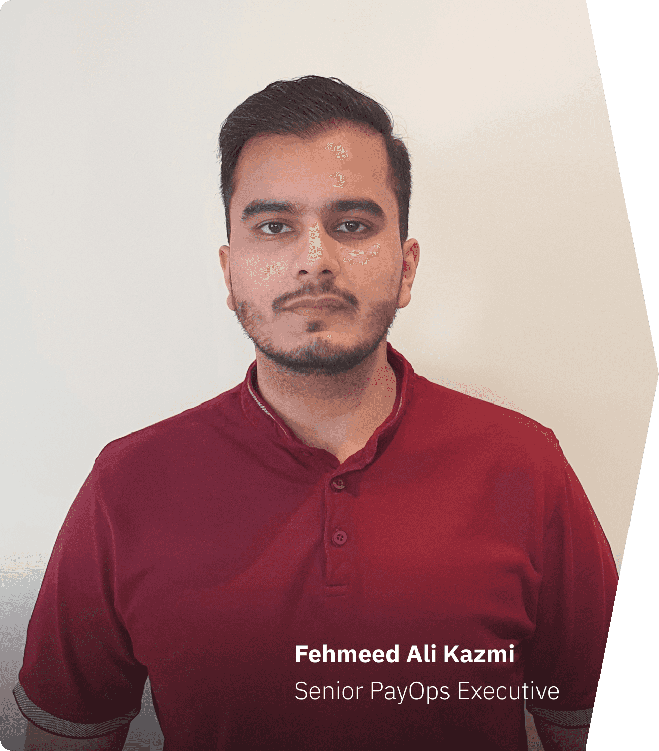 Fehmeed Ali Kazmi - Senior payops executive