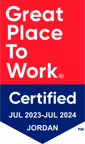 Jordan Great Place to Work 2023 Certification Badge
